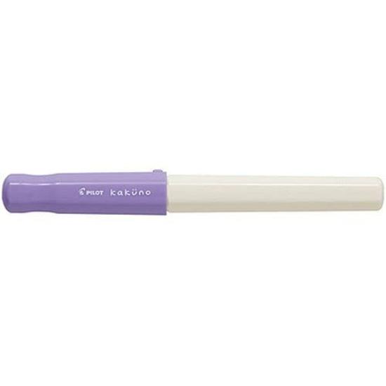 

Pilot Fountain Pen Kakuno Soft Violet Pen Type M Purchase Set of (Medium) FKA-1SR-SVM [Bulk 3]