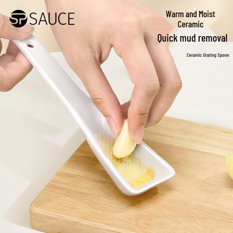 

Ceramic Garlic Ginger Grater Spoon Set
