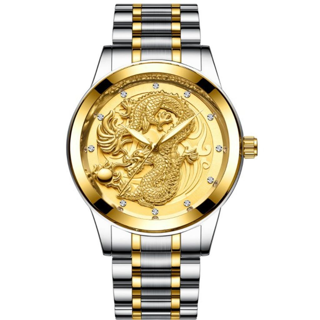 Men's Waterproof Luminous Running Alarm Clock Watch