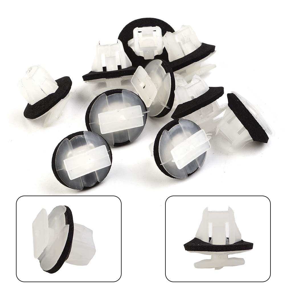 10pcs Set Clips Car For Honda Plastic Side Sill Skirt
