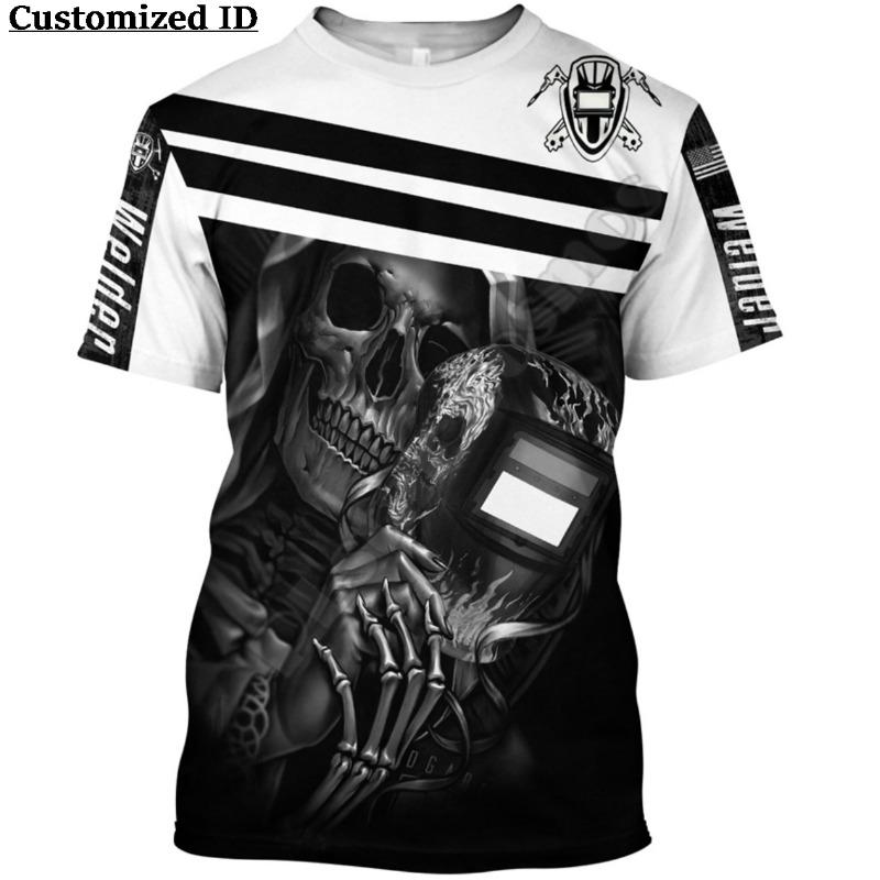 Nouveau T-shirt Homme Impression Nonne 3D Décontracté Col Rond Léger et Respirant Court