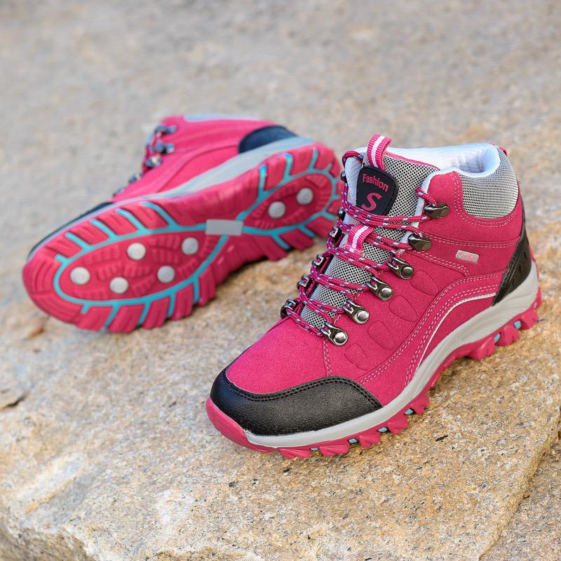 Damen Herren Wanderschuhe Mode Lässige Stiefeletten Paar Komfort Sneaker Outdoor Rutschfest Camping Trekkingstiefel Unisex Botas