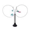 Cat Toys Simulation Bird Interactive Sucker Feather Bird with Bell Cat Stick Toy for Kitten Playing Teaser Wand Toy Cat Supplies
