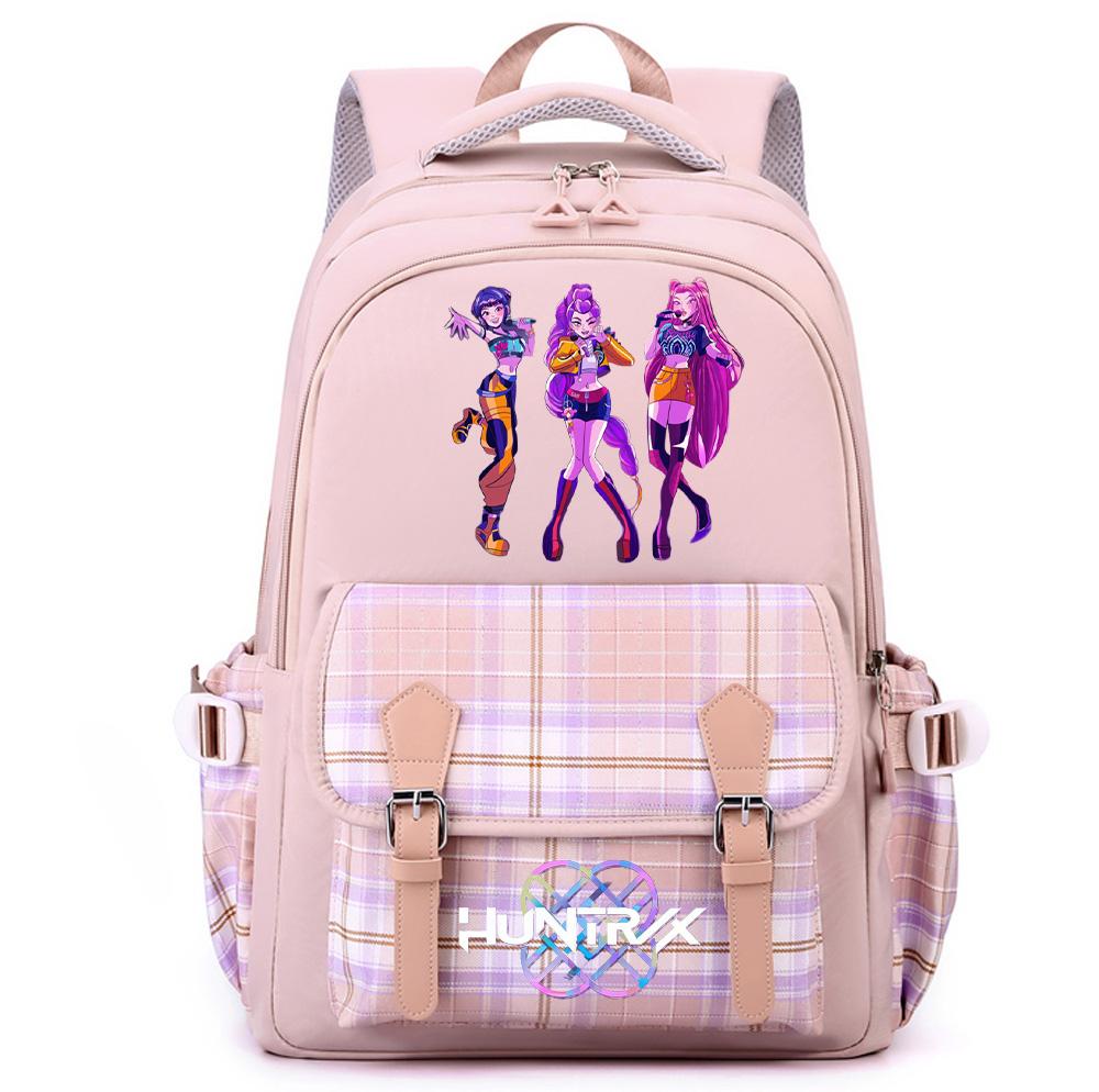 Rucsac Anime Desen Animat K-Pop Imprimat Capacitate Mare pentru Adolescent Student Fată Băiat Ghiozdan Rucsac Femei Capacitate Mare Impermeabil Geantă de Voiaj Cadou Copil