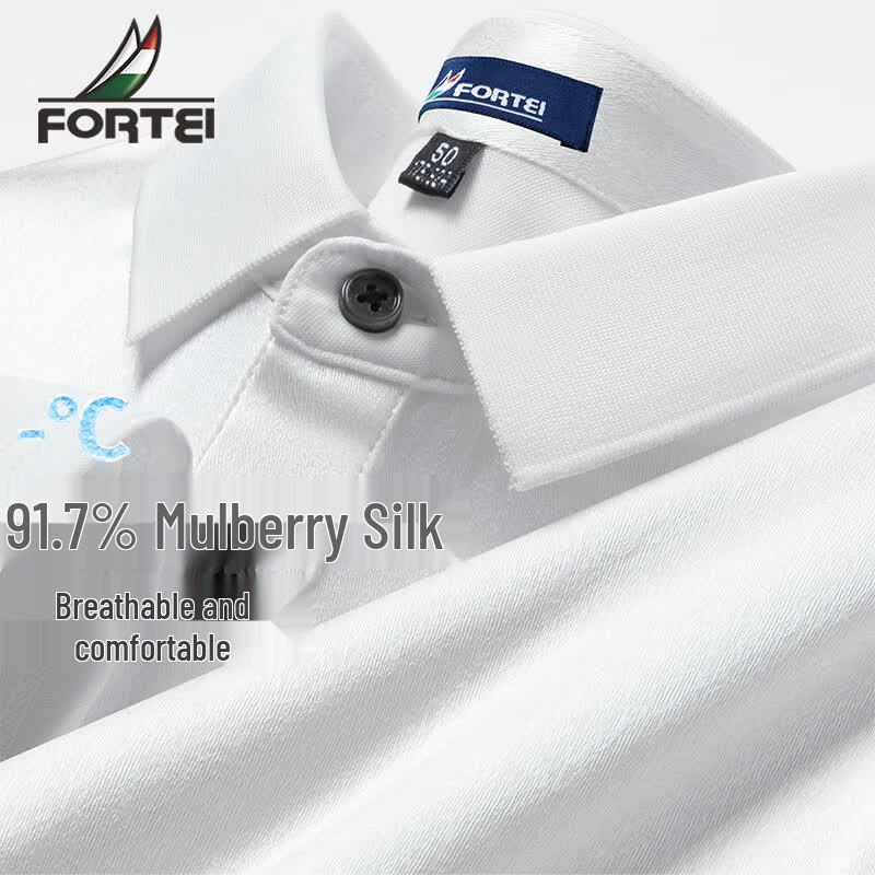 

Men s Silk Blend Short-Sleeve Polo Shirt 50