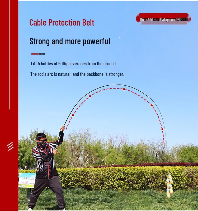 Daiwa Super Hard Lightweight Fishing Rod: Ideal for Silver, Bighead, and Common Carp and Tai Fishing.