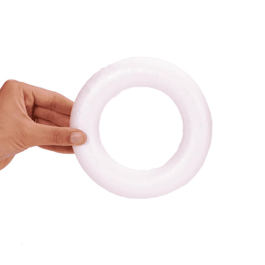 Styrofoam Rings Diameter 22 . Pack of 6 pcs