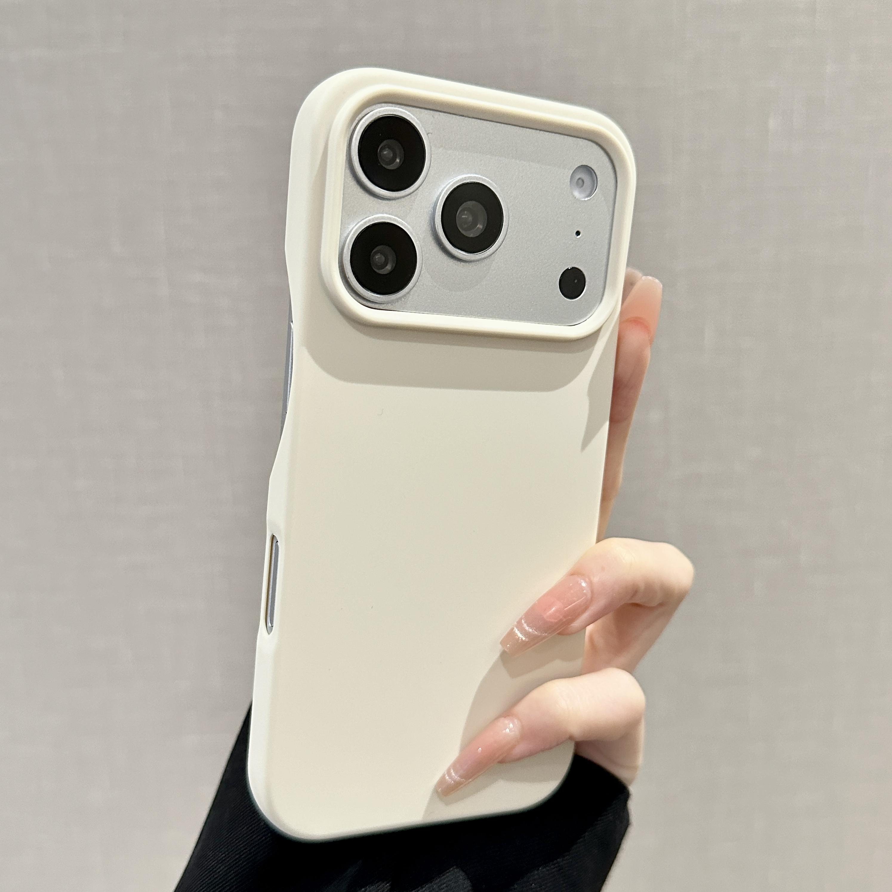 

Минималистичный силиконовый чехол для телефона iPhone 17 Air 16 Pro Max 15 Plus 14 13 12 11 Xr X Xs Max 17Pro Защитный противоударный задний чехол для телефона Аксессуары iphone 17 pro max белый