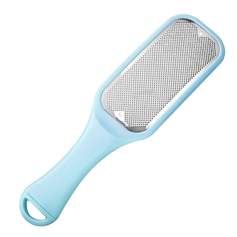 1Pcs Pedicure Foot File Tools Professional Dead Skin Callus Removal Stainless Steel Ergonomic Handle For Smooth Feet