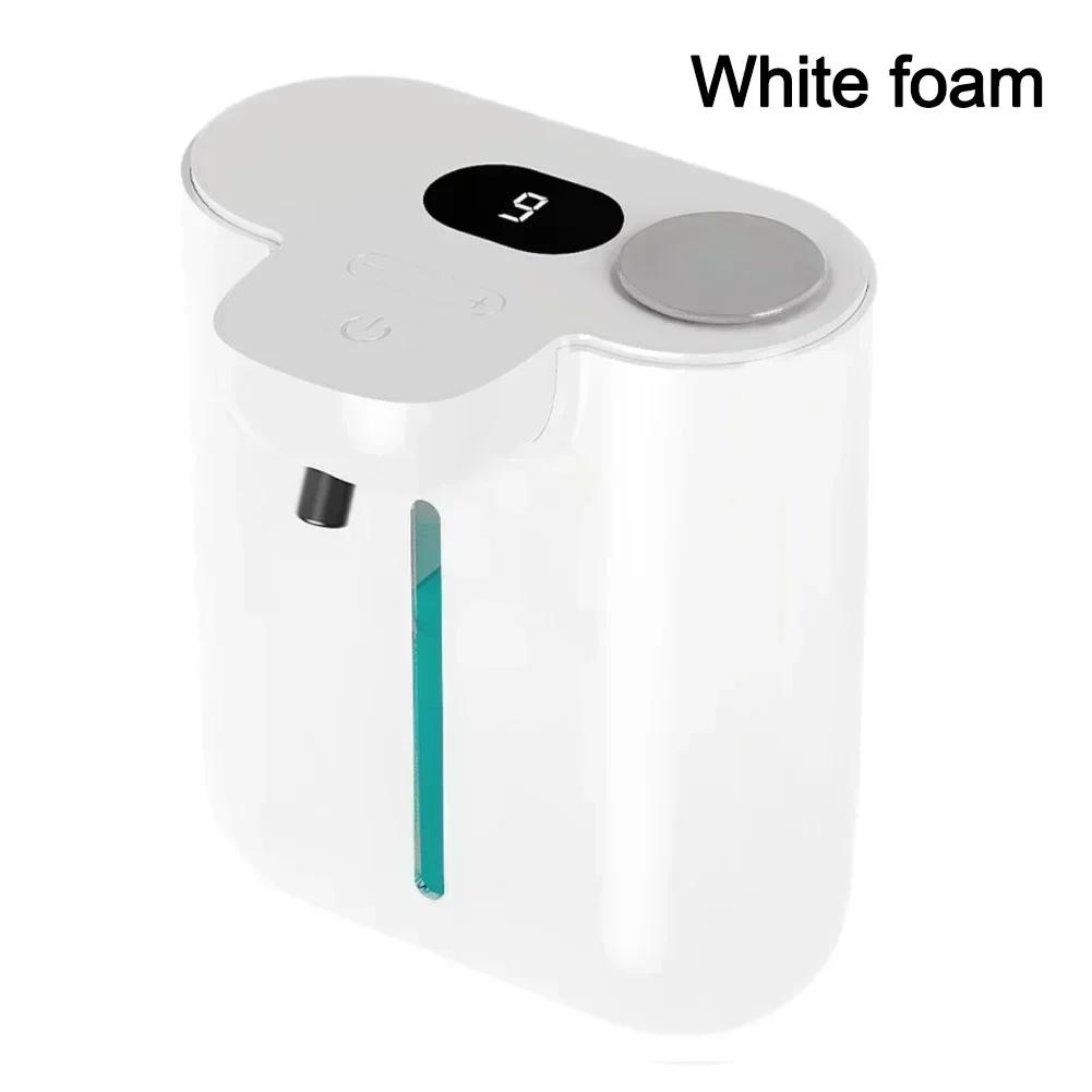 500ml Wall Mounted Foam Soap Dispenser with Adjustable Output and Automatic Operation for Convenient Hands Soap Dispensing