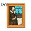 DIY Home Decor Accessories Funny Small Wooden Fridge Magnet Picture Frame, Vintage Oil Painting Pattern Modern Office Storage Magnetic Refrigerator