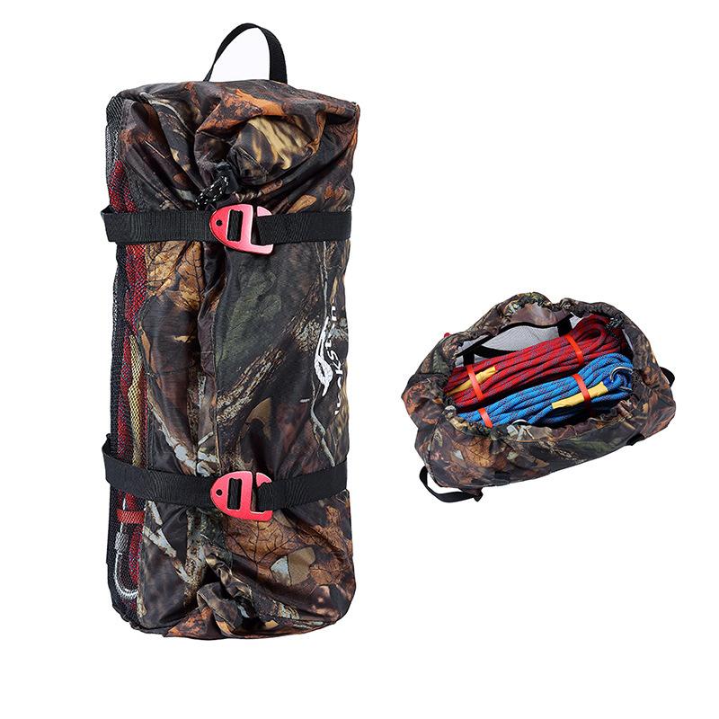 Buy Outdoor Rock Climbing Ropes Storage Bag Camouflage Folding