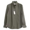 Massimo d'Augusto Khaki MAX6 100% Linen One-Piece Button-Down Shirt Tops M khakiUsed