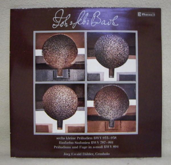 

LP Record JOHANN SEBASTIAN BACH - JÖRG EWALD - Sechs Kleine Präludien BWV 933-938 D306 Claves Switzerlan Classical Used