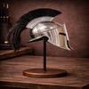 Leonidas Spartan Helmet Ancient Greek Warrior Armor 300 Movie Inspired Helmet for Cosplay, LARP Collector Display.