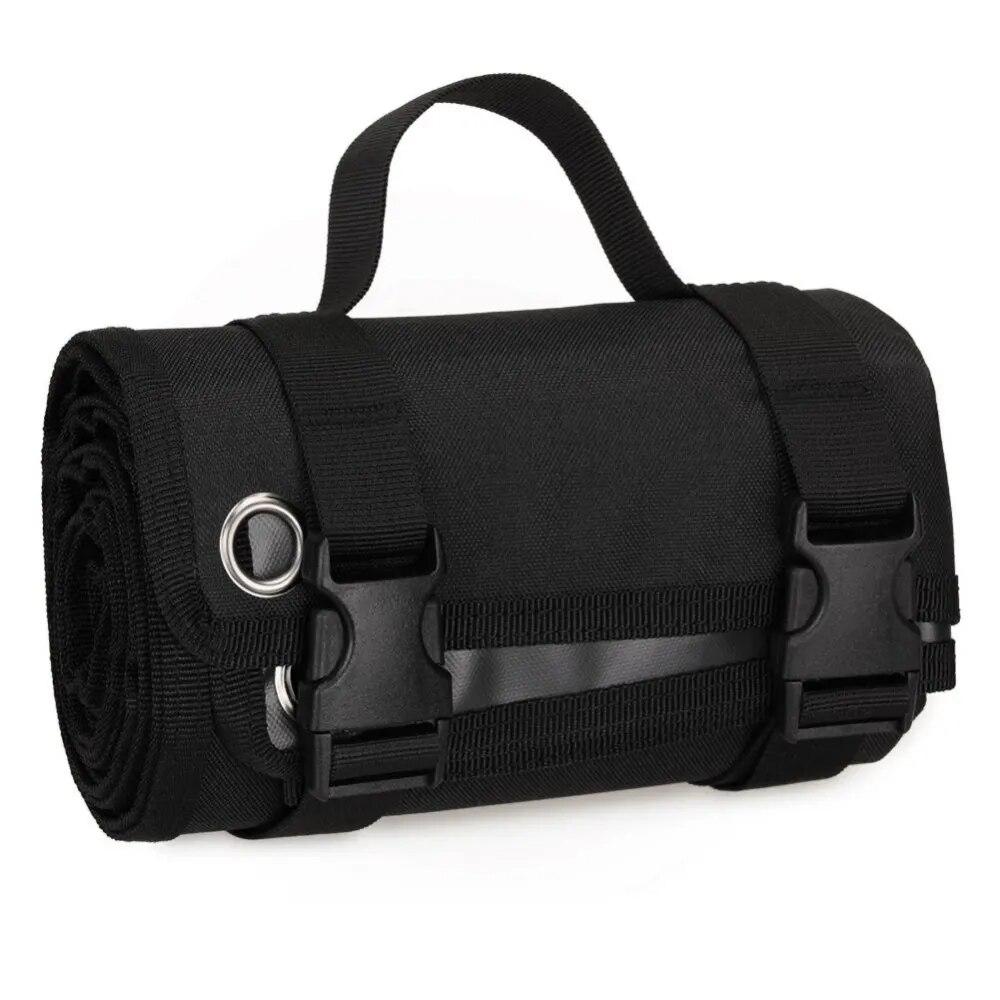 Campingmatte, gepolstert, verschleißfest, faltbar, wasserdichte Schießmatte aus 600D-Nylon