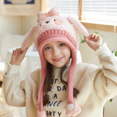 Baby Hats for Winter Kids Hat with  Lining  Hats Girls and Boys  Ear Protection Hat Warm Caps for Cold Weather