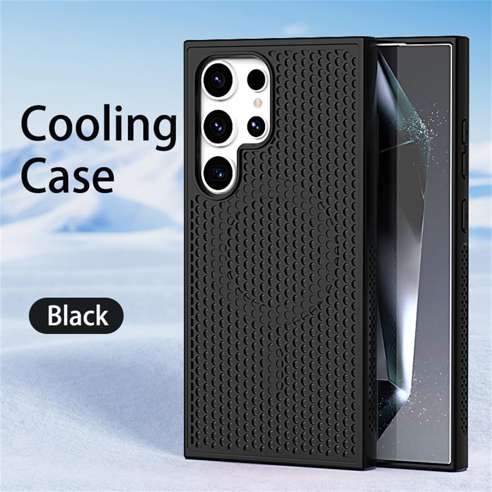 Magnetic For Magsafe Heat Dissipation Phone Case For Samsung S25 S24 S23 Ultra S22 Plus FE Luxury Shockproof Protection Cover