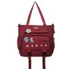 Schoolbag Junior and high school students schoolbag Commuting make-up class handbag Casual Korean version Large capacity backpack Business travel 