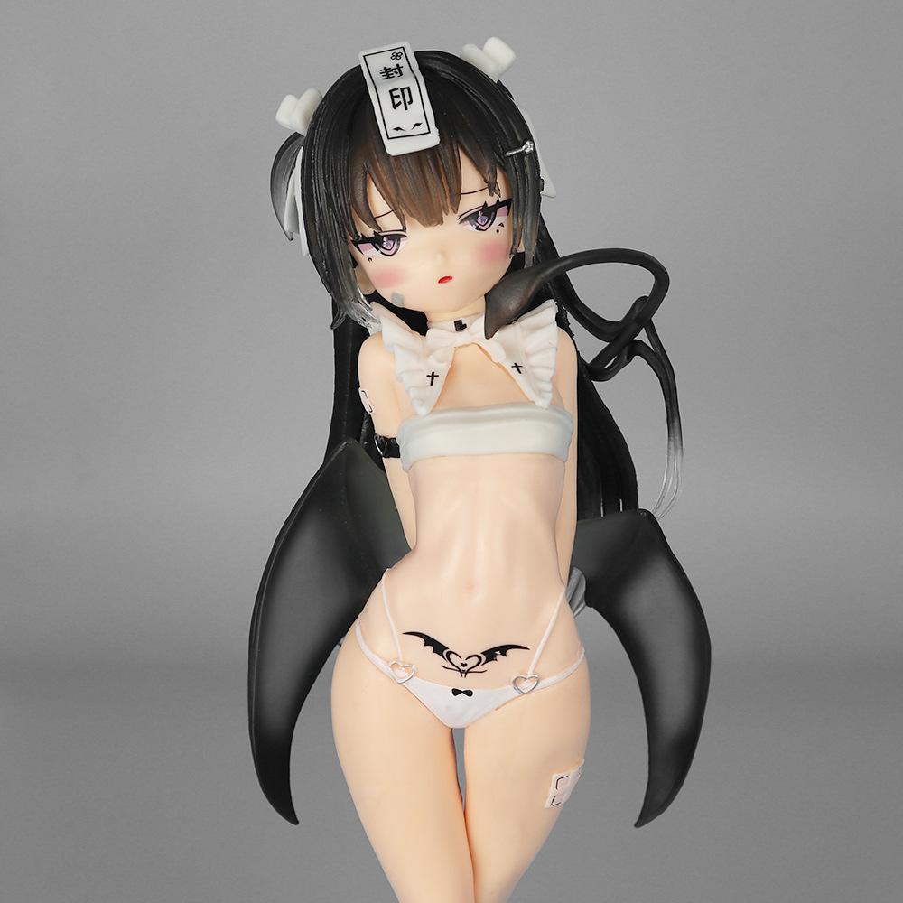 28Cm Hot Trainee Nurse Little Devil Lily-Chan Anime Girl Figure Model Statue Collection Desktop Decoration Ornament Toys Gifts