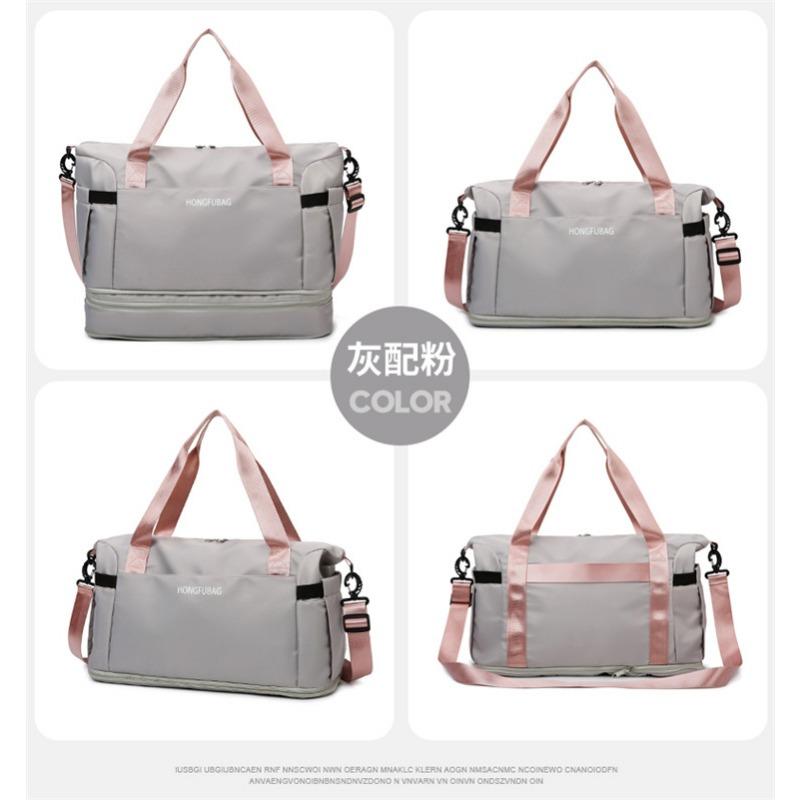 New large-capacity travel bag tote bag, fresh and versatile for men and women, a must-have tote bag when going out