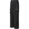 Salomon Solid Color Loose Straight Casual Pants Men bottoms Black C28165