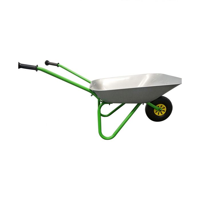 Brouette en métal rolly toys 271 757 - vert/gris