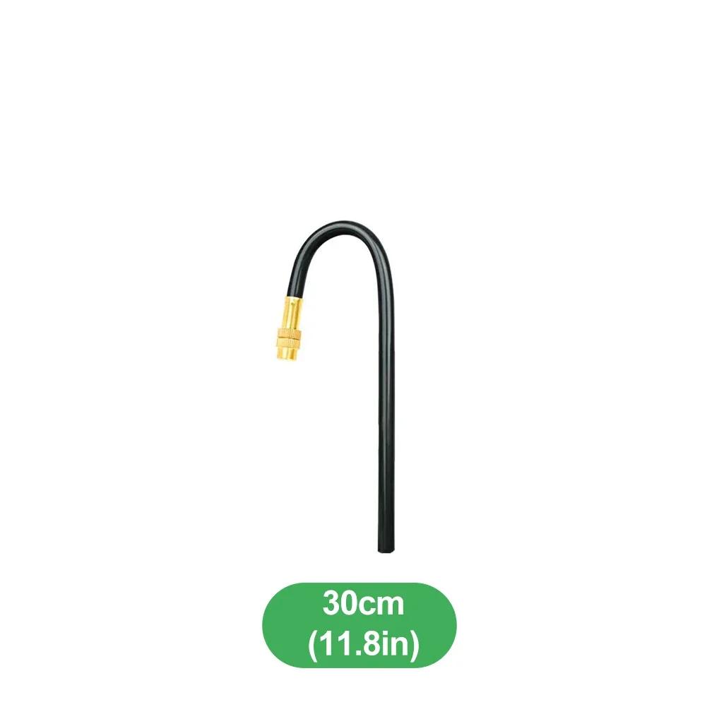 Micro Irrigation Sprinkler Parts Misting Nozzle 360° Bendable Brass Spray Head for Irrigation Patio Greenhouse Humidification