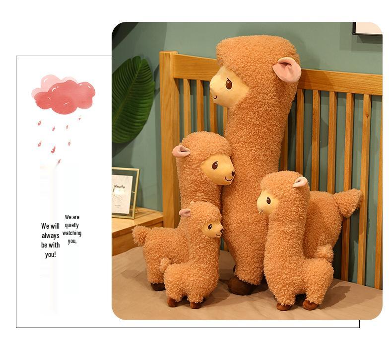 2021 Alpaca Doll Girl Sleeping Pillow - Cute Valentine's Day Plush Toy