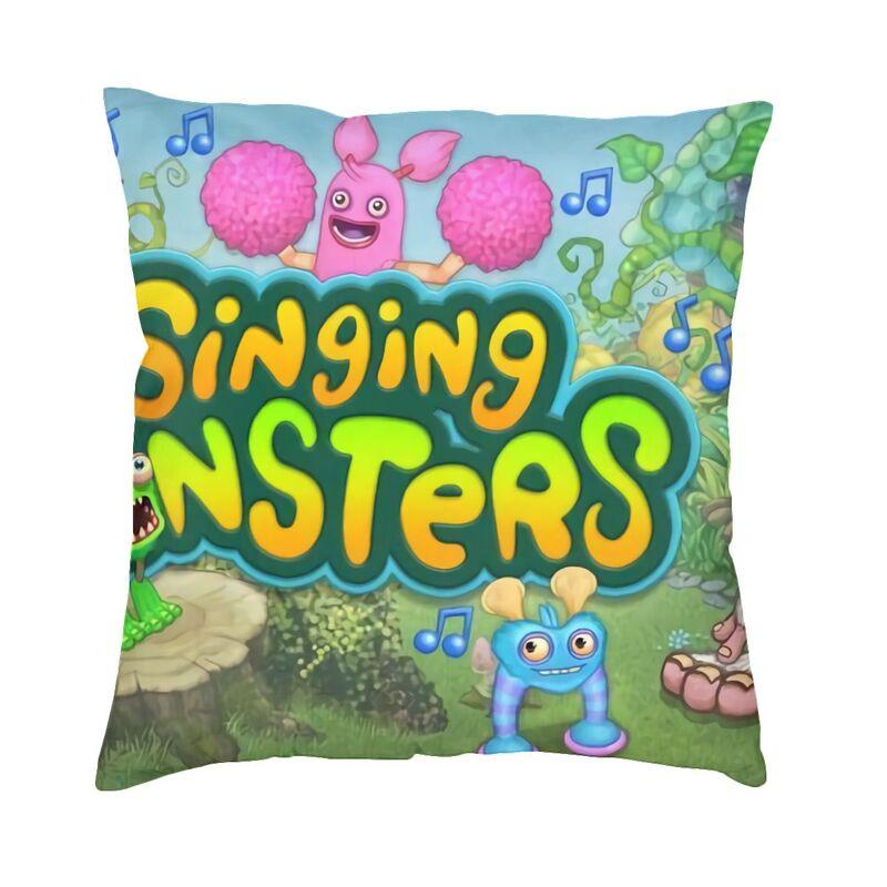 

My Singing Monsters Cushion Cover Sofa Living Room Electronic Games Square Throw Pillow Cover 40x40cm 30x30cm 12x12in