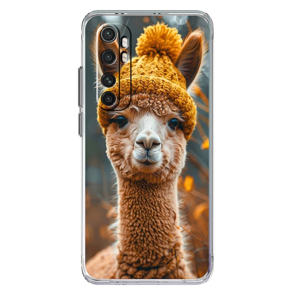 Phone Case For Xiaomi Poco X6 X5 NFC X3 F6 F5 Pro F4 F3 M3 14 13T 12T 12 13 Lite 11 Mi 5G Clear Cover Kawaii Alpaca lovely