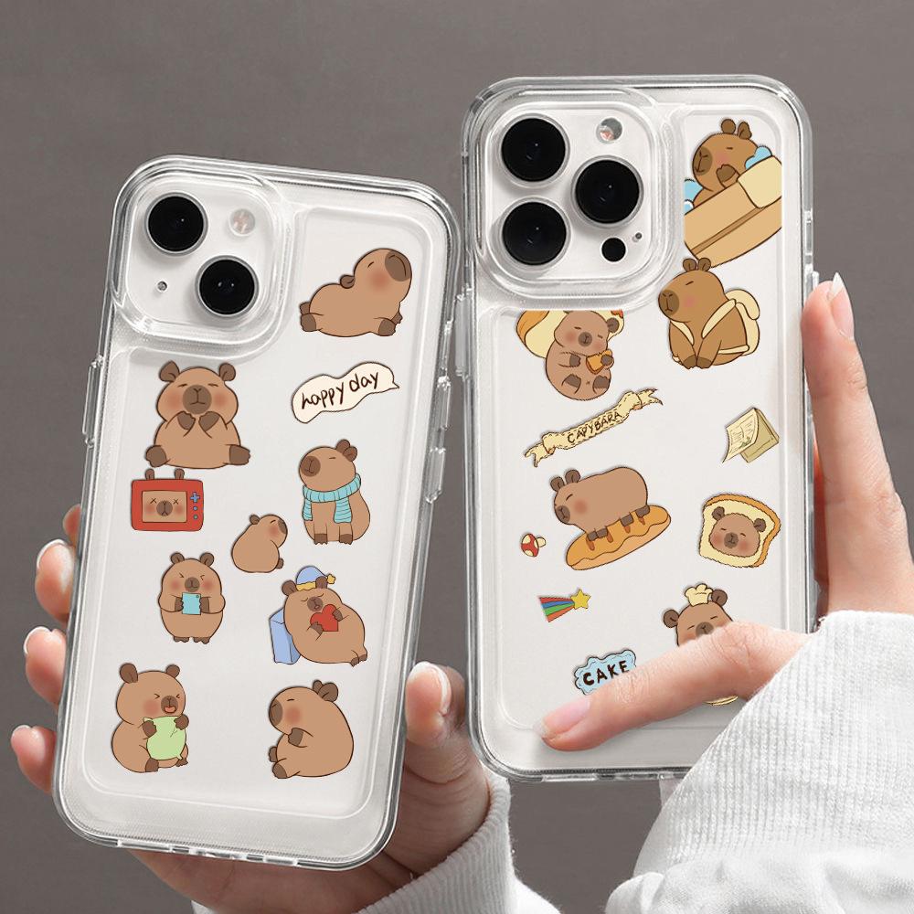 8 Kapibala Expression Stickers Can Be Waterproof Diary Hand Account Stickers Guka Stickers DIY Decorative Stickers Ins Stickers