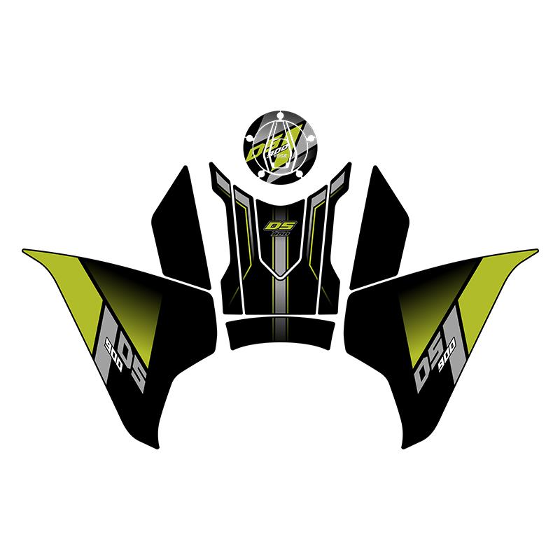 For VOGE 900DSX DS900X 2024 Motorcycle Accessories Gas Tank Decoration 3M Back Glue Decals Of Fuel Tank Protective Stickers Kits