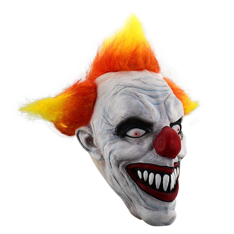 Evil Clown Latex Mask Horror-themed Dance Party Costume Mask Halloween Horror Clown Mask