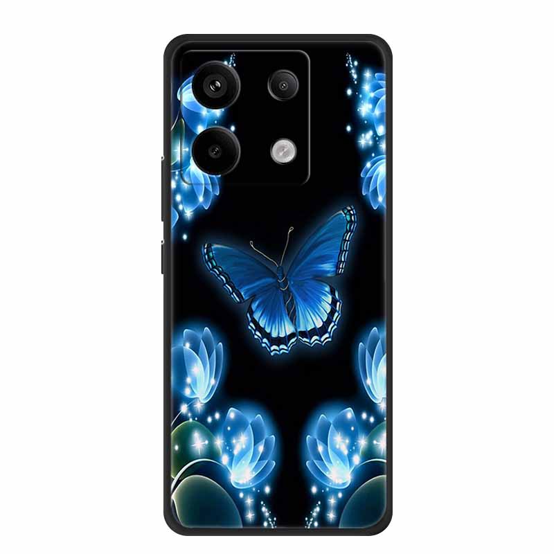 For Xiaomi Redmi Note 13 Pro 5G 4G Case Animals TPU Soft Silicone Back Cover Phone Cases for Redmi Note13 4G 5G Bumper Wolf Para