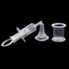 Seringue transparente pour bébé, distributeur de compte-gouttes de médicaments, distributeur d'eau et de lait