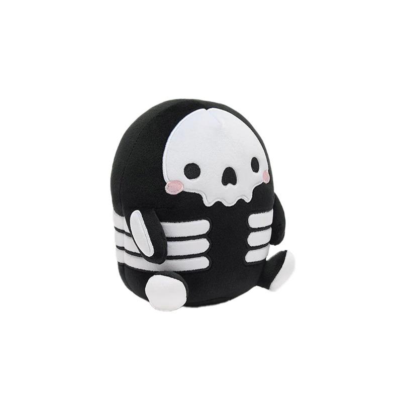 Kreepy Kuties Bony Plush Toy Cute Skeleton Ghost Stuffed Doll Soft Horror Character Plushie Halloween Decor Ornament Birthday Gift For Fans Collection