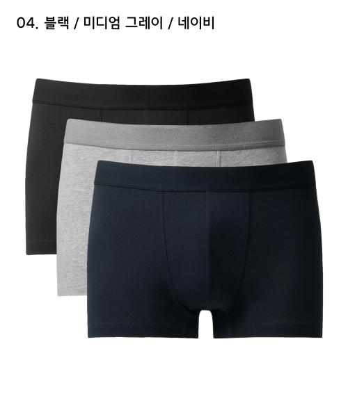 [Musinsa Standard] Men's Cotton Drawers 3-Pack [Shipped from Korea] 100% Authentic