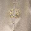 Round Neck Embroidered Chinese Style Knit Vest Women Spring Outerwear Sweater Waistcoat