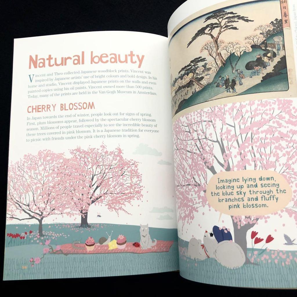 [USED] Van Gogh and the Four Seasons: An art book for children