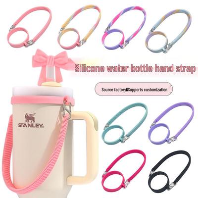 Lanière Portable en Silicone pour Bouteilles d'Eau Owala et Tasses Thermos Stanley