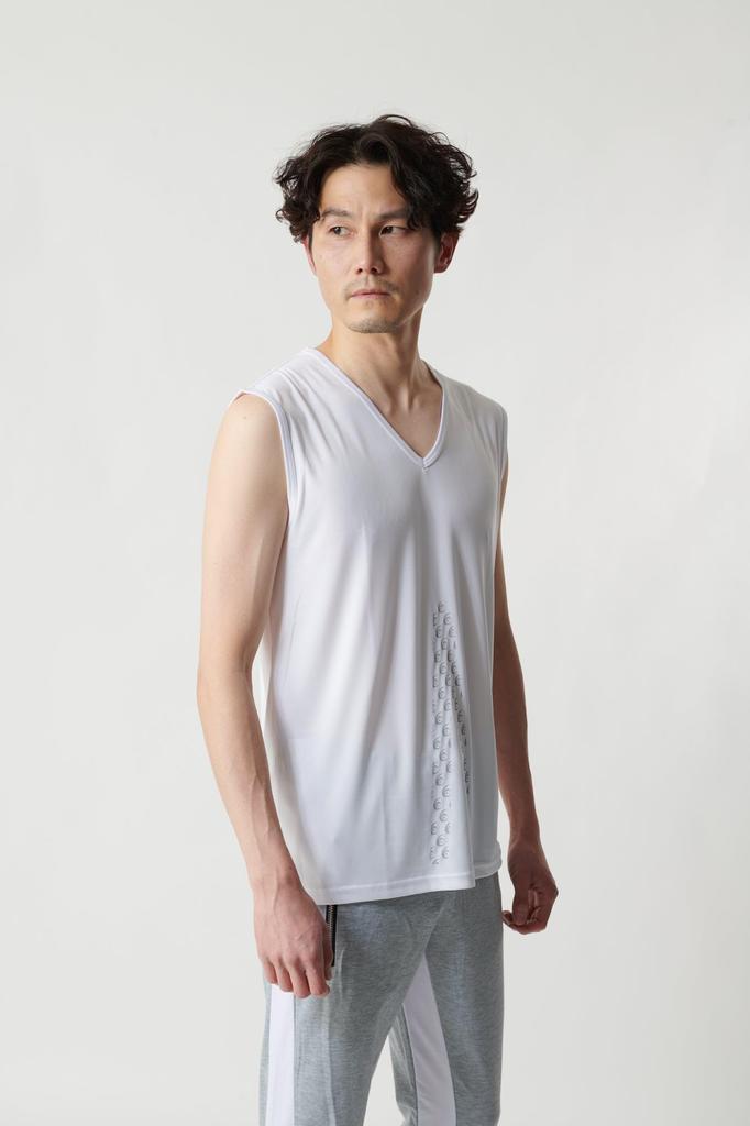 For the Aged Day Revive Inner Sleeveless Size L White [Relive Shirt] [Respect Gift] Men's Shirt, (Height 174-184cm),