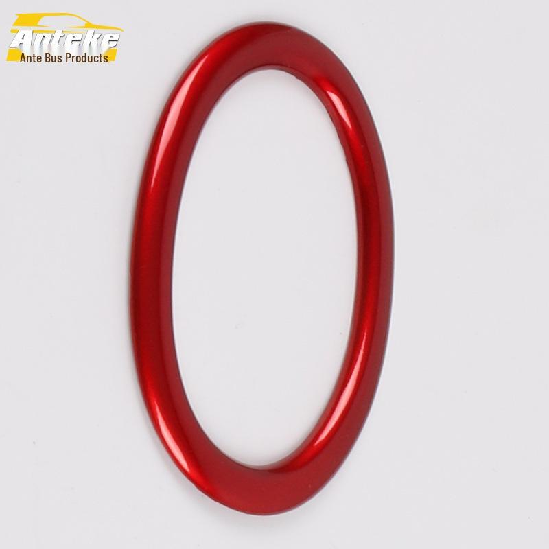 Southeast 16 DX3 Red Steering Wheel Emblem & Center Console Sticker
