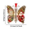 Christmas Money Holder With Hanging String Reusable Acrylic Butterfly Shape Holiday Pendant Cards For Kids Sons Daughters