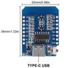 1-10PCS WeMos D1 Mini TYPE-C USB ESP8266 ESP-12F CH340G V2 Module WiFi D1 Mini Development Board 3.3V With Pin For Arduino