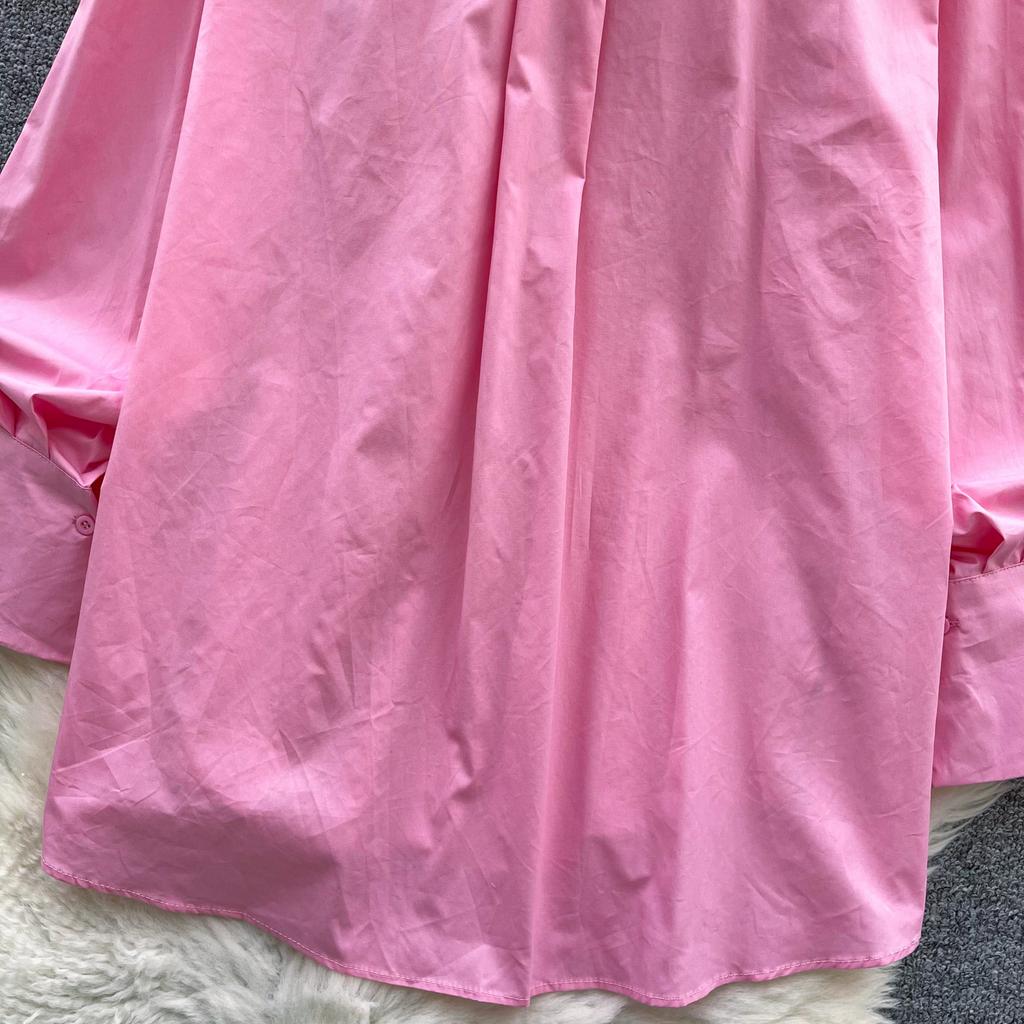 Women's Plus Size Light Mature Wind High Grade Sense of Chic Shirt