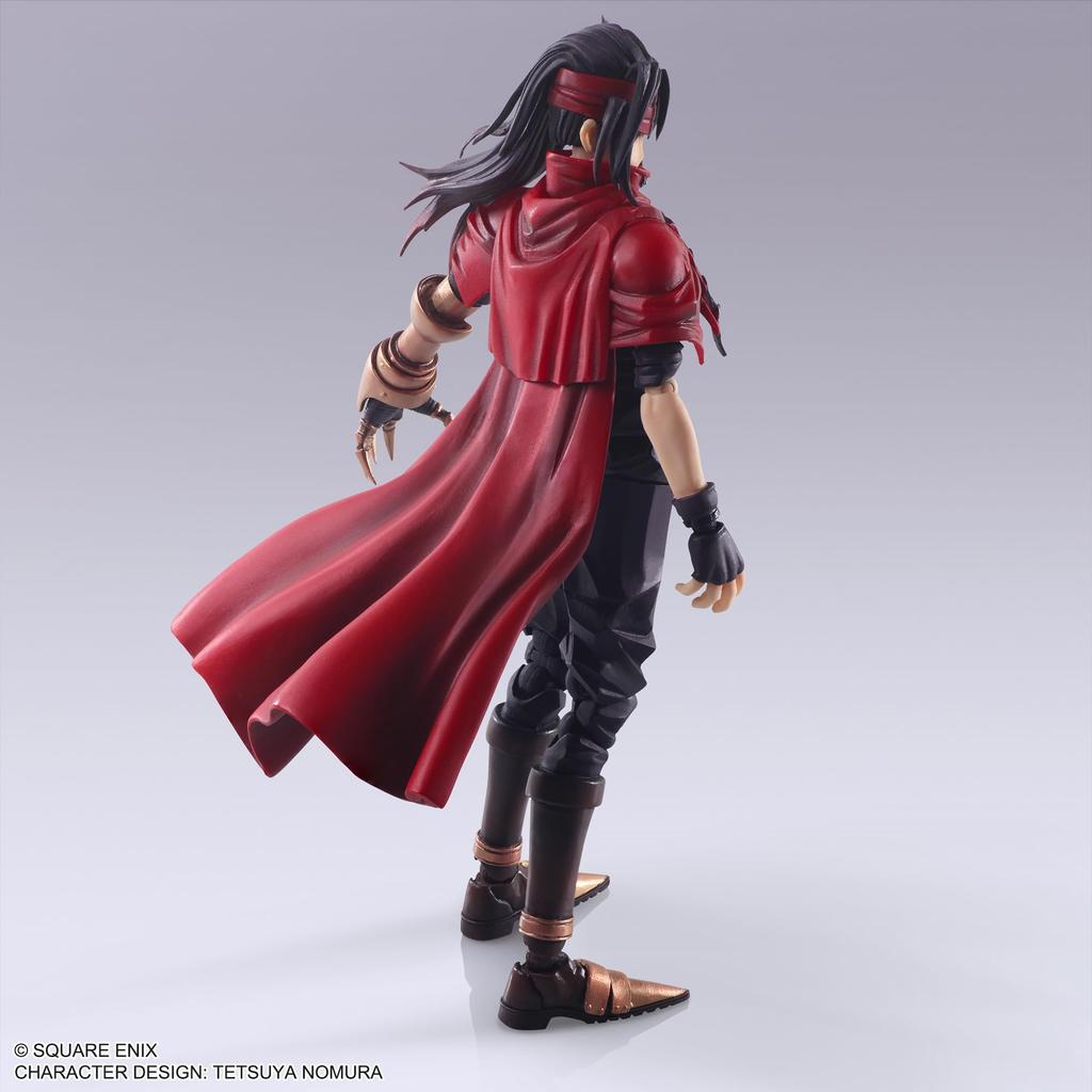 Final Fantasy VII Bring Arts PVC painted movable figure <Vincent Valentine>