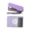 1 Set Small Stapler with Staple Desk Stapler Plastic Office Stapler 6-10 Sheets Capacity For Daily Use