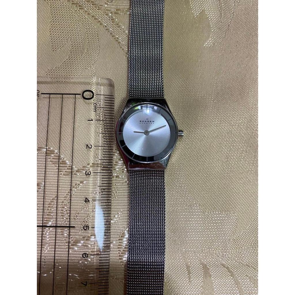 Used SKAGEN Women's Watch Silver Mesh Belt