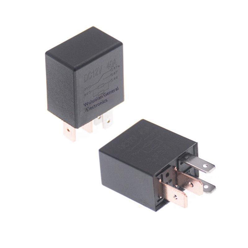 Dc 12V 40A Rated Current 1No 1Nc Spdt 4/5 Pins Car Automotive Alarm Relay 40 Amp